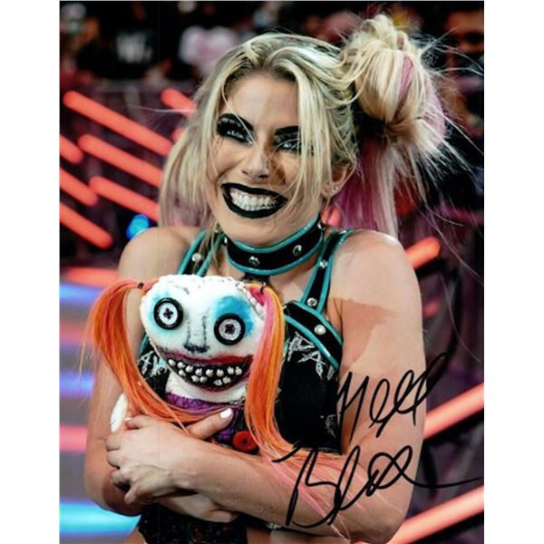 WWE Alexa Bliss facsimile signed photo