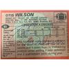 Image 1 : Chicago Bears Otis Wilson 1983 Topps #41 signed trading card