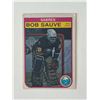 Image 1 : Buffalo Sabres Bob Suave 1982 O-Pee-Chee #34 signed trading card