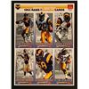 Image 1 : 1993 Rams Football Uncut Card Sheet