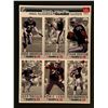 Image 1 : 1993 Raiders Football Uncut Card Sheet