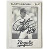 Image 1 : Kansas City Royals Rusty Meacham signed trading card