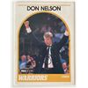 Image 1 : Warriors Don Nelson signed 1989-90 #273 NBA Hoops trading card