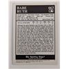 Image 1 : Babe Ruth Game of the Century Baseball Card