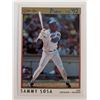 Image 2 : Sammy Sosa Cubs Premier '92 O-Pee-Chee Baseball Card
