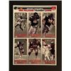 Image 1 : 1993 Falcons Football Uncut Card Sheet