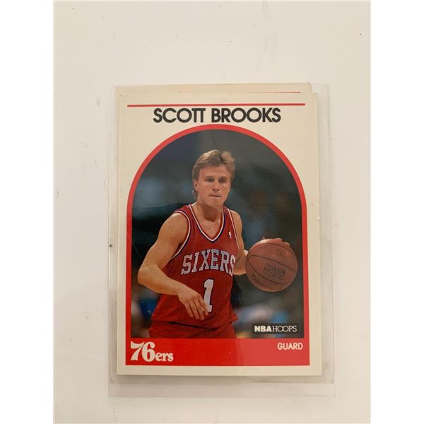 Scott Brooks 76ers NBA Hoops Basketball Card