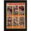 Image 1 : 1993 Chiefs Football uncut  card sheet