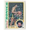 Image 1 : Sonics Fred Brown signed 1978-79 Topps trading card #59