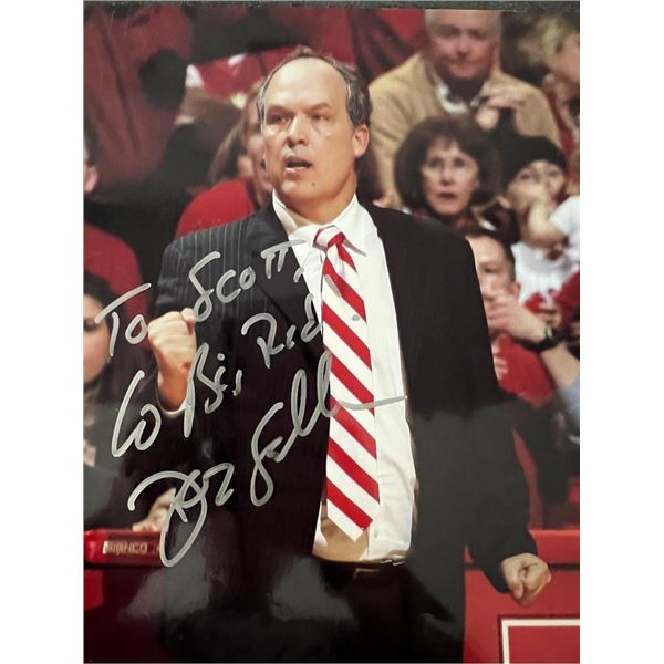 Louisville Cardinals basketball coach Rick Pitino signed photo
