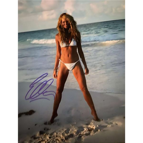 Supermodel Elle Macpherson signed photo