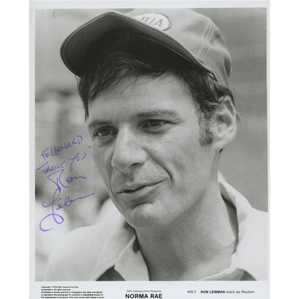 Angels in America Ron Leibman signed photo
