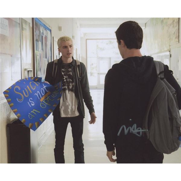 13 Reasons Miles Heizer signed photo
