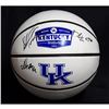 Image 3 : Kentucky Wildcats Skal Labissiere Alex Poythress Signed Basketball JSA Authentic