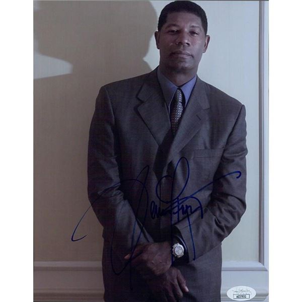 The Unit Dennis Haysbert signed photo. JSA Authenticated