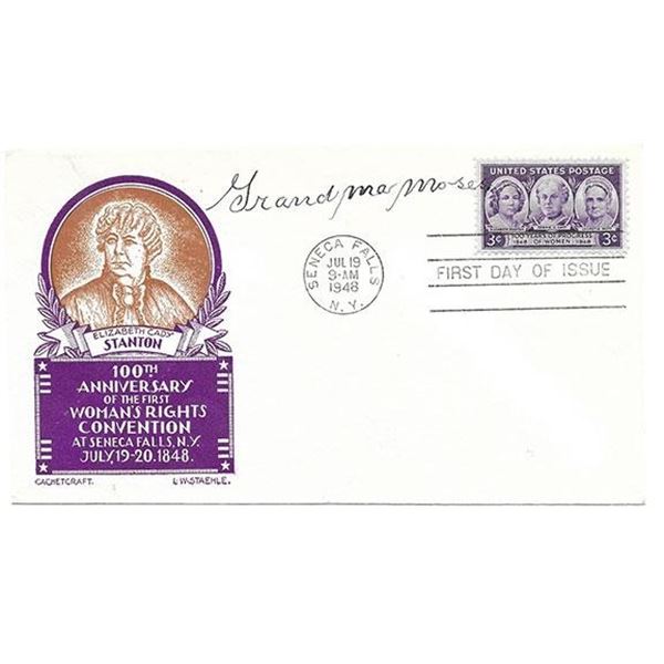 Ann M. Roberts / Grandma Moses Signed Cover