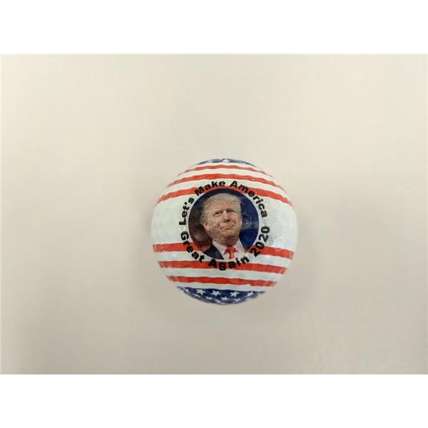Donald Trump MAGA Golf Ball - Red White and Blue