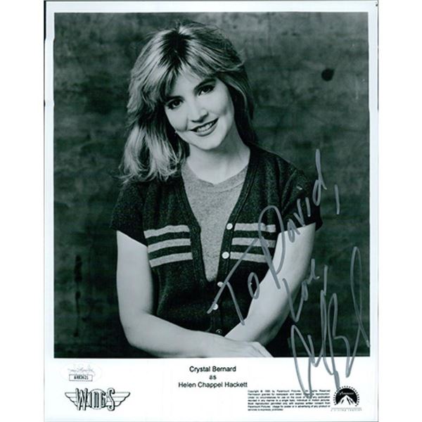 Wings Crystal Bernard signed photo. JSA Authenticated