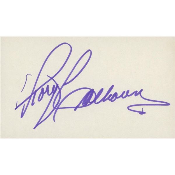 The Texan Rory Calhoun signature