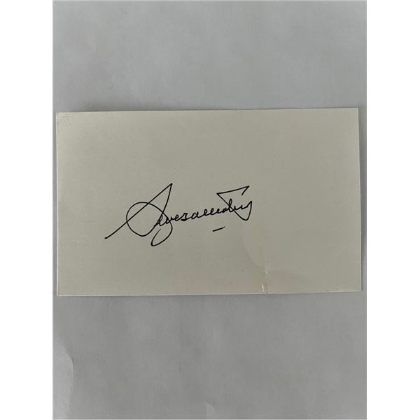 Murder, She Wrote Angela Lansbury original signature