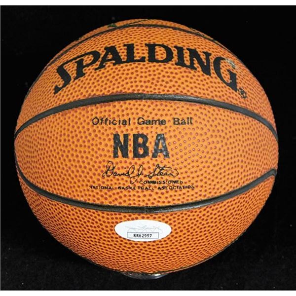 Denver Nuggets Marcus Camby Signed Spalding Mini Basketball JSA Authenticated