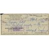 Image 1 : The Ugly American George Englund signed check