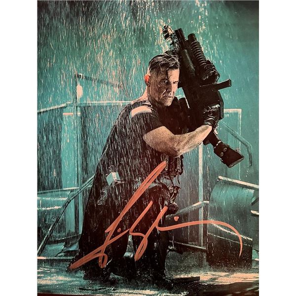Deadpool 2 Josh Brolin signed photo