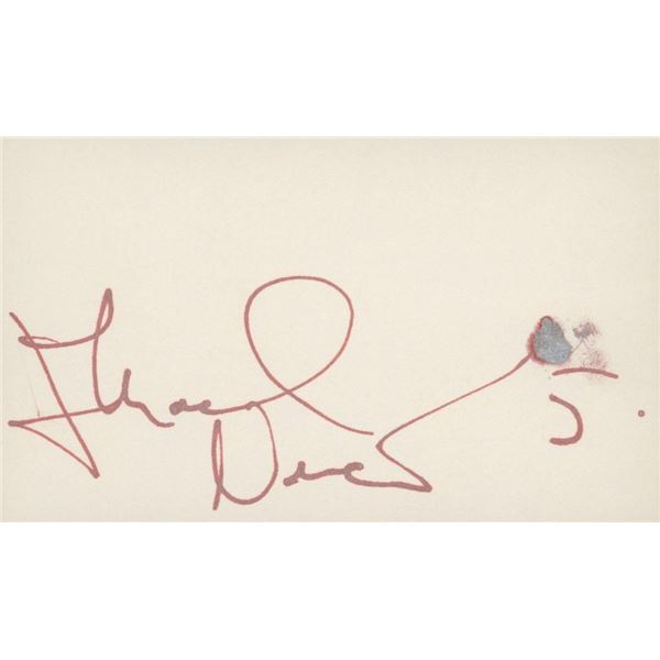 Airwolf Jan Michael Vincent signature cut