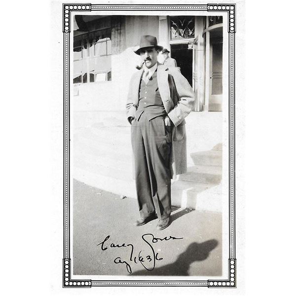 Casey JONES Signed Photograph