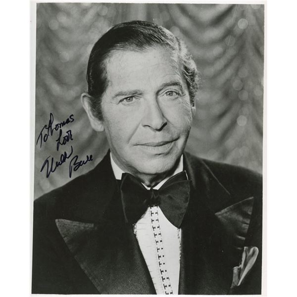 Milton Berle signed photo