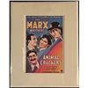 Image 1 : The Marx Brothers Animal Crackers Print Matted