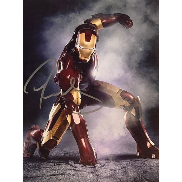 Iron Man Robert Downey Jr. signed photo