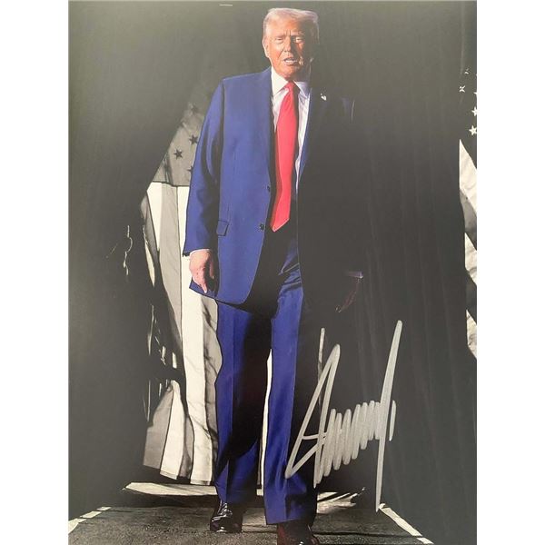 47th President Donald Trump signed photo