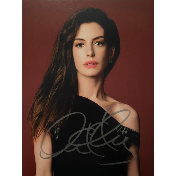 The Dark Knight Rises Anne Hathaway signed photo