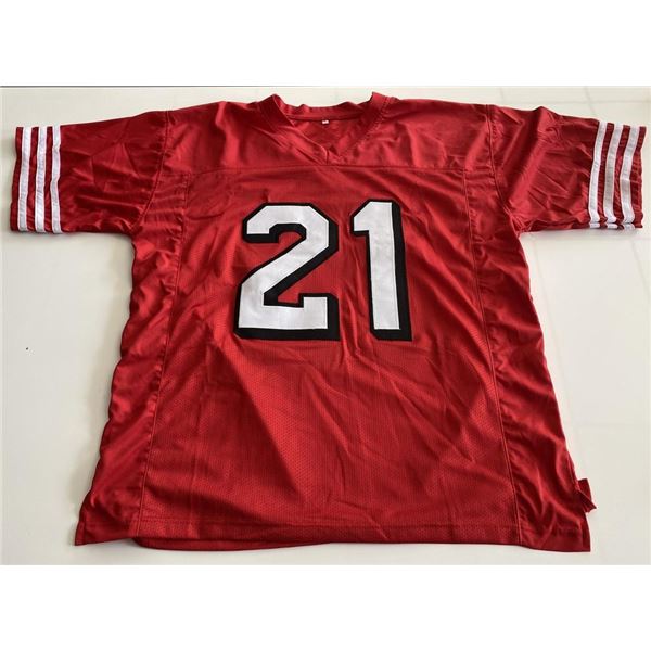 San Francisco 49ers Deion Sanders signed jersey- JSA