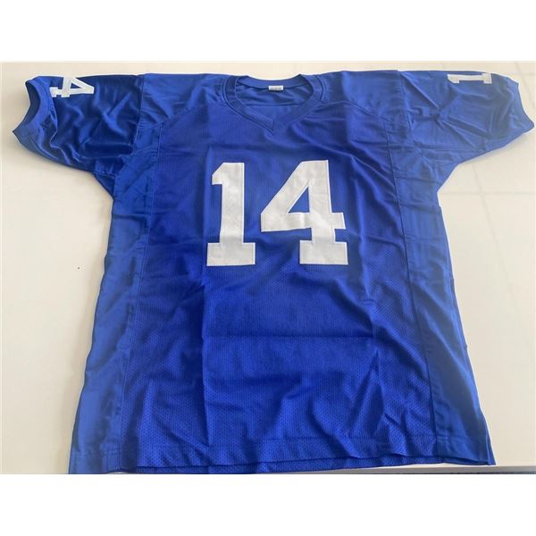 NY Giants Hall Of Fame Y.A. Tittle signed jersey PSA DNA
