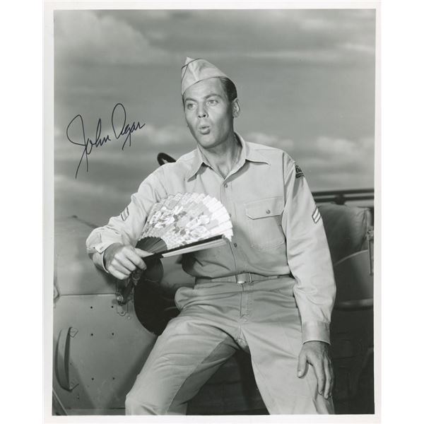 Joe Butterfly John Agar signed photo