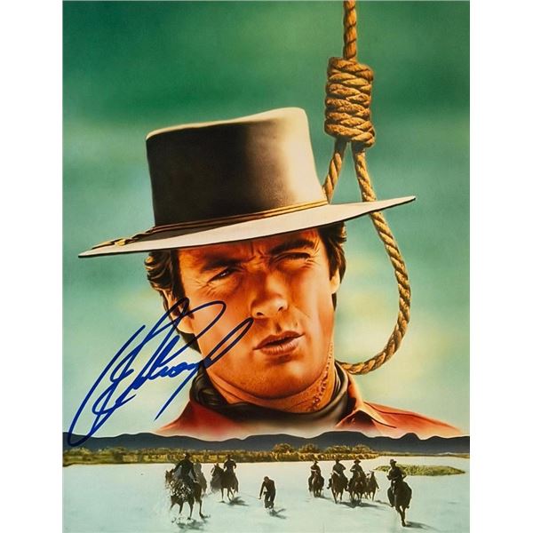 Clint Eastwood signed photo