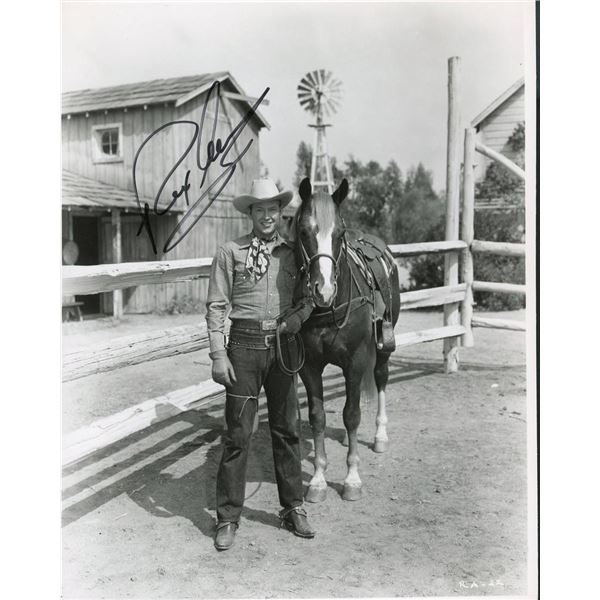 The Arizona Cowboy Rex Allen signed photo