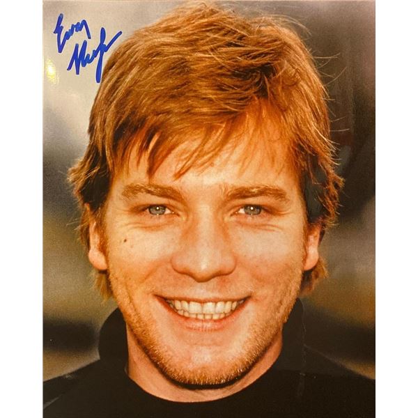 Star Wars Ewan McGregor signed photo