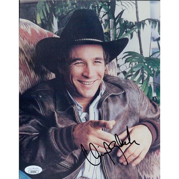 Country singer Clint Black signed photo. JSA Authenticated