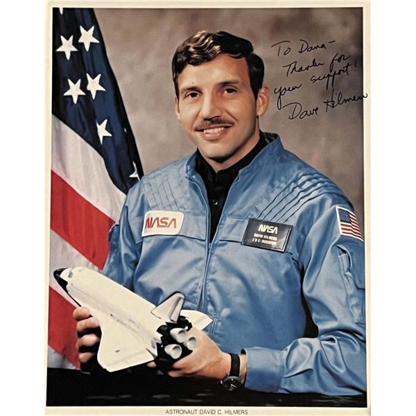 NASA Astronaut David Hilmers Signed Photo