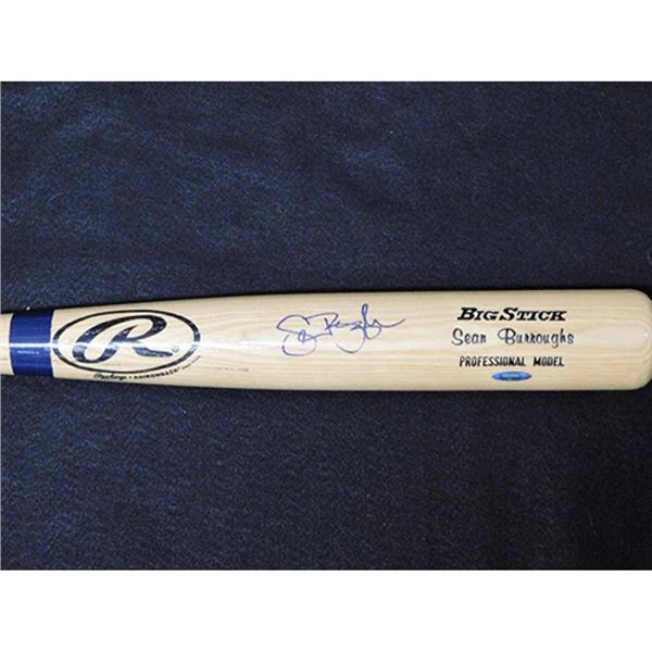 Arizona Diamondbacks Sean Burroughs Signed Bat Tristar Authenticated