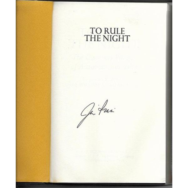 Astronaut Jim Irwin signed book