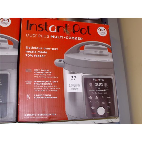 Instant Pot Duo Plus 9-in-1 Multi-Cooker 6qt