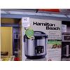 Image 1 : Hamilton Beach Digital Simplicity Rice Cooker Steamer 20-Cup