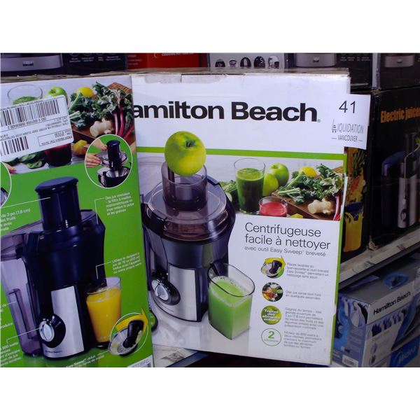 Hamilton Beach Easy Clean Juice Extractor 800W 2-Speed