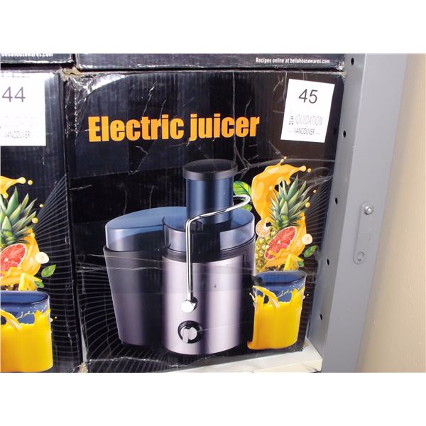 Electric Centrifugal Juicer Stainless Steel 2-Speed