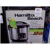 Image 1 : Hamilton Beach Digital Simplicity Rice Cooker Steamer 20-Cup