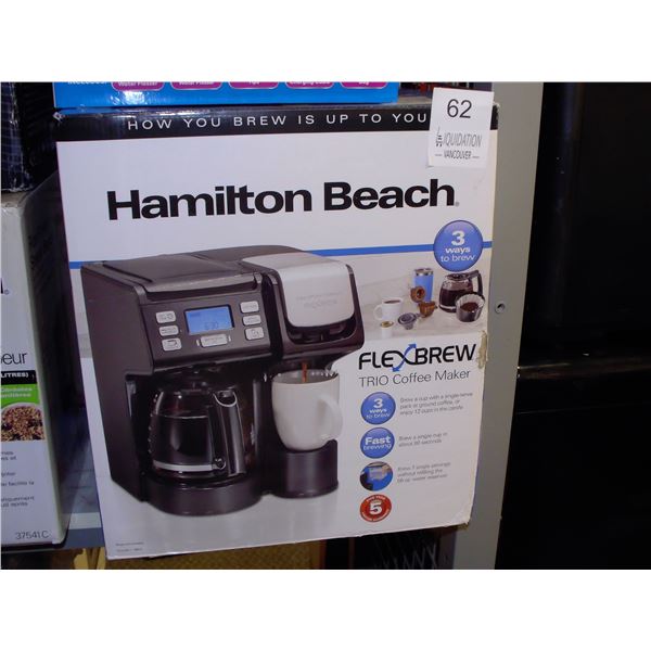 Hamilton Beach FlexBrew Trio 3-in-1 12-Cup Coffee Maker